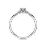 Pierścionek białe złoto z diamentami AJPZ_129